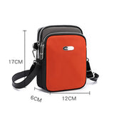 Sac à bandoulière tendance à trois couches pour femme