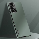 Couverture de cas mat de cadre en métal pour SAMSUNG