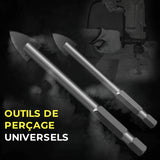 Outils de perçage universels efficaces