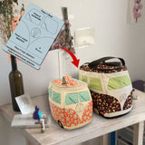 Sac de rangement en toile pour voiture Modèles et tutoriel