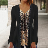 Haut à Manches Longues avec Imprimé