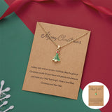 Collier en alliage de la série de Noël