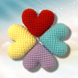 Câlin de poche, Coeur au crochet, Petit cadeau