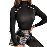 Pull Col Roulé Femme Automne-hiver