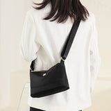 Sac à bandoulière léger et décontracté en tissu de nylon pour femme