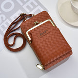 Mini sac à bandoulière simple avec double fermeture à glissière