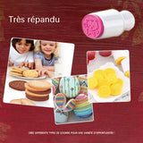 Tampons à biscuits et emporte-pièces antiadhésifs