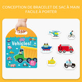 Livre de gelée éducatif portable