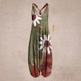 Pantalon large une pièce femme