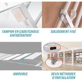 Etagère de rangement extensible pour placard