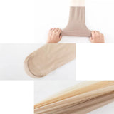 Bas Ultra-fins en Soie Anti-crochet avec Genouillères
