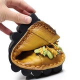 Mocassins Á Fleurs Chaussures Décontractées Plates Et Souples