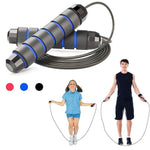 Corde à Sauter en Acier Ergonomique