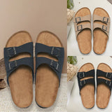 Pantoufles à bout ouvert à la mode pour couple