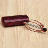 Lunettes de lecture portables pliables