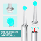 Wi-Fi Visible Wax Elimination Spoon, USB HD Load Otoscope