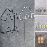 Porte-pantoufles adhésif mural