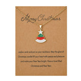 Collier en alliage de la série de Noël