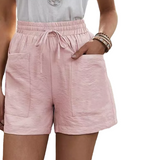 Pantalon décontracté en lin