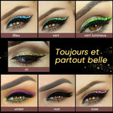Autocollants imperméables et réutilisables pour eye-liner et cils
