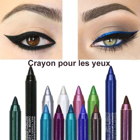 Crayon Eyeliner Coloré Longue Durée