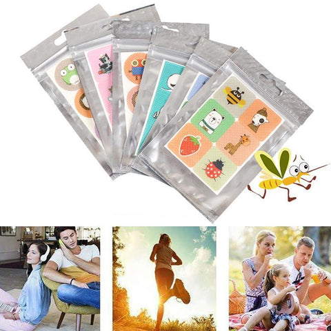Patchs anti-moustiques - Ingrédients naturels à base de plantes