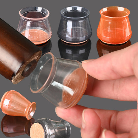 Protecteurs de sol pour pieds de chaise (4 pièces)