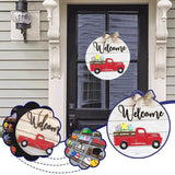 Panneau de bienvenue vintage interchangeable