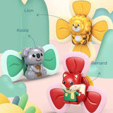 Jouet de bain insecte rotatif