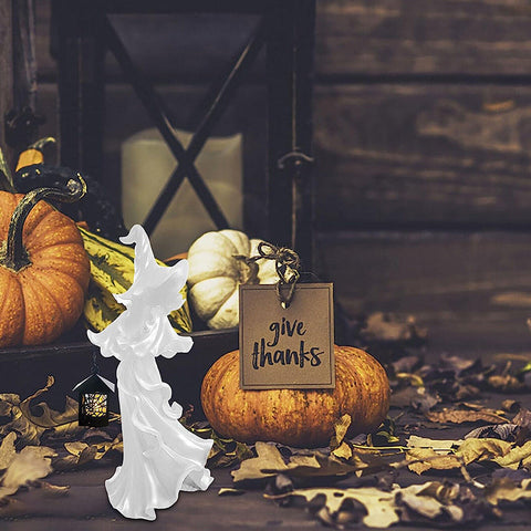 Ornement de fantôme de sorcière d'Halloween