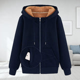 Veste Polaire Zippée à Capuche