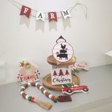 Ornement de Plateau de Noël