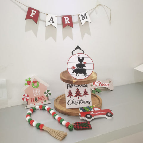 Ornement de Plateau de Noël