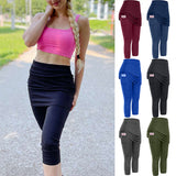 Faux Pantalons de Yoga Deux Pièces