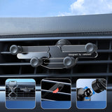 Support de téléphone de voiture de montage d'évent rotatif invisible