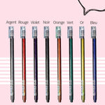Stylo Roller Brillant Coloré