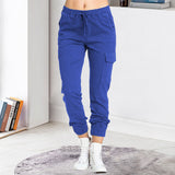 Pantalon cargo à poches latérales