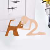 Ornements de table de sculpture en bois