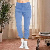 Pantalon cargo à poches latérales