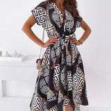 Femmes D'été Imprimé Robe