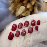 Dessin d'ongles œil de chat (24pcs)