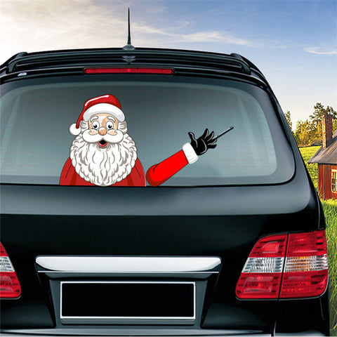 Autocollant d'essuie-glace de voiture de Noël