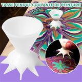 Peinture Coulant Tasse Fendue