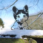 ornement de clôture en métal pour animaux