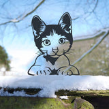 ornement de clôture en métal pour animaux