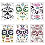 Autocollant de Tatouage Temporaire Étanche pour Halloween
