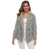 Veste en Peluche pour Femmes en Polaire