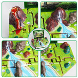 Porte-clés de Livre pop-up 3D