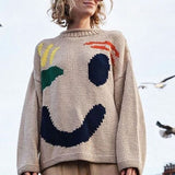 Pulls en tricot Happy Sunday Feel Good