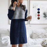 Robe à manches longues et panneaux